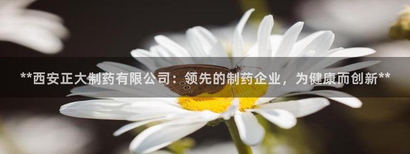 usdt九游会老哥俱乐部：**西安正大制药有限公司：领先的制药企业，为健康而创新**