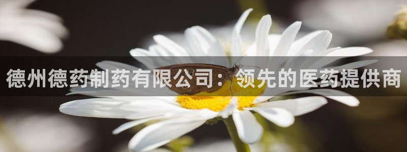 ag九游老哥俱乐部：德州德药制药有限公司：领先的医药提供商