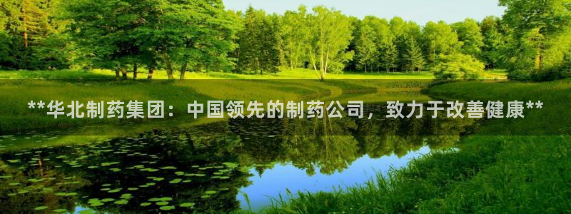 ag九游老哥俱乐部：**华北制药集团：中国领先的制药公司，致力于改善健康**
