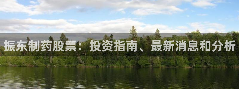 九游会老哥俱乐部：振东制药股票：投资指南、最新消息和分析