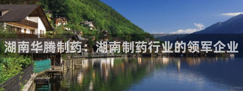 老哥俱乐部是干什么的：湖南华腾制药：湖南制药行业的领军企业