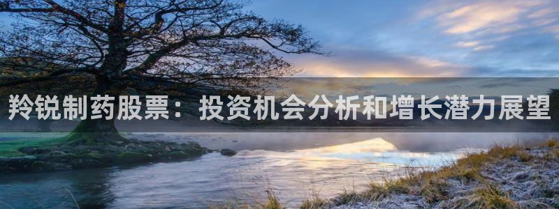 j9九游会老哥俱乐部交流区：羚锐制药股票：投资机会分析和增长潜力展望