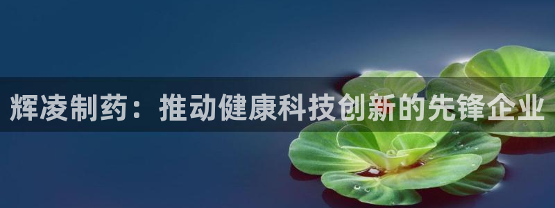 九游会老哥俱乐部官网首页：辉凌制药：推动健康科技创新的先锋企业