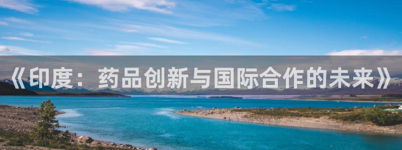 九游老哥俱乐部官网登录网址：《印度：药品创新与国际合作的未来》